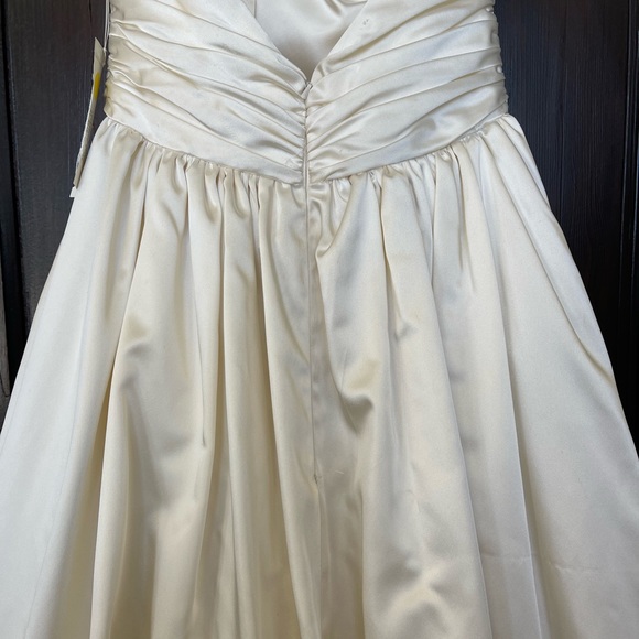 Lazaro Silk Ballgown wedding gown size 10 sample - Picture 8 of 9